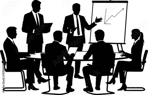 Strategic Business Meeting Collaboration, Growth, and Success