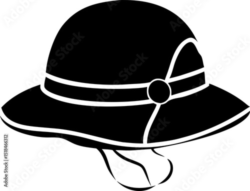 Stylish Sun Hat Wide Brim Protection, Summer Fashion Accessory