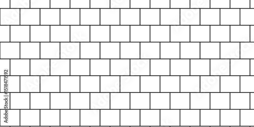 Pavement seamless mosaic stone concrete wall surface tiles. subway vector block rock white brick wall texture background.	