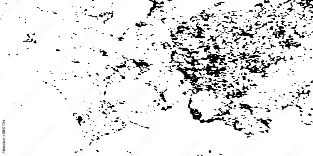 Fototapeta premium old wall concrete damage wall splatter sketch antique surface grunge urban rusty wall texture. dirty splat black spot and white background.