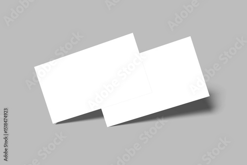 blank white paper on white photo