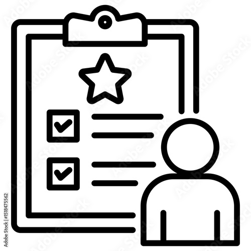Accountability Line Icon