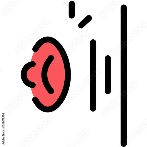 Hearing Loss Graphic: Depicting Auditory Impairment