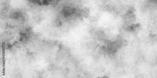 Seamless white textured background of polished and cloudy black and white texture, Black and white cloudy abstract grunge background, White polished Watercolor with Cloudy Distressed paper Texture.