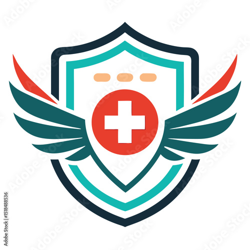Medical Technology Logo Design Vector
