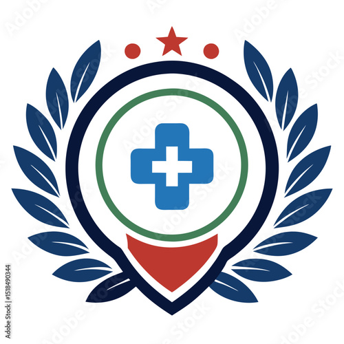 Medical Technology Logo Design Vector
