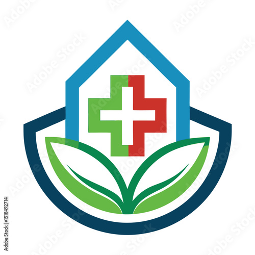 Medical Technology Logo Design Vector
