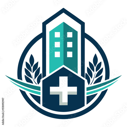 Medical Technology Logo Design Vector
