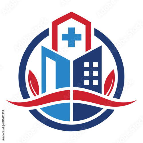 Medical Technology Logo Design Vector
