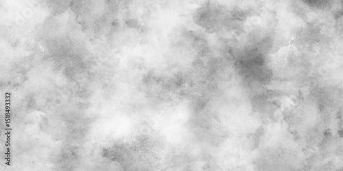 Seamless white textured background of polished and cloudy black and white texture, Black and white cloudy abstract grunge background, White polished Watercolor with Cloudy Distressed paper Texture.