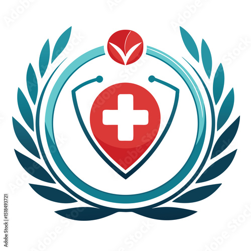 Medical Technology Logo Design Vector
