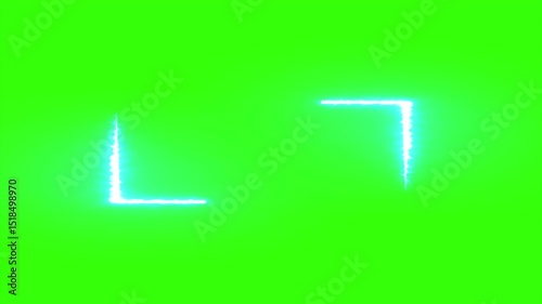 a green screen with light effect in the middle