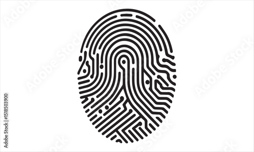 Innovative Circuit Fingerprint Infinity Design