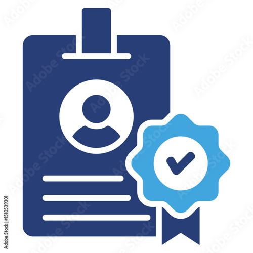 Verified Account Two Color Icon
