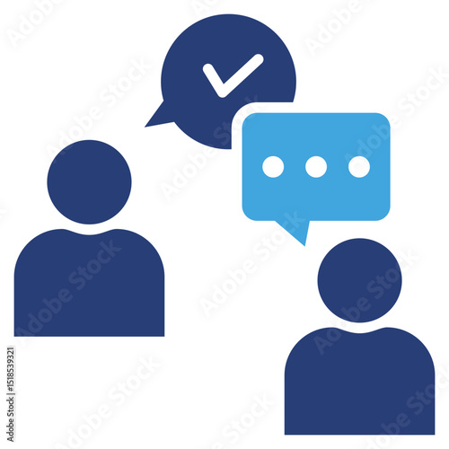 Discussion Two Color Icon