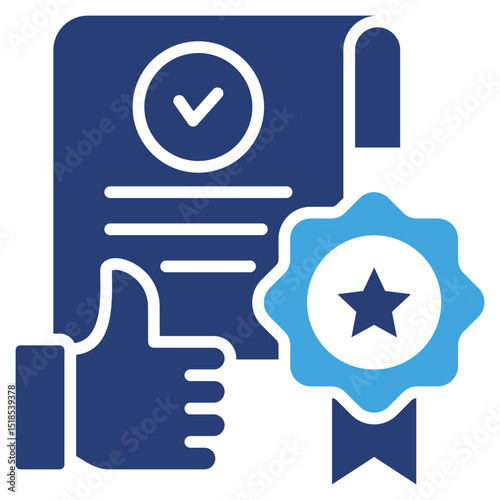Quality Two Color Icon