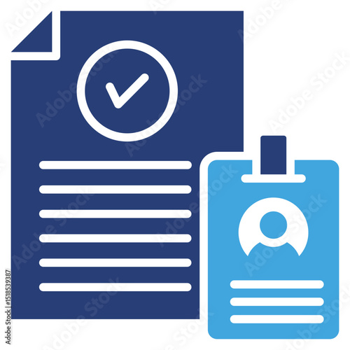 Validity Two Color Icon