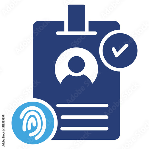 Identified Two Color Icon