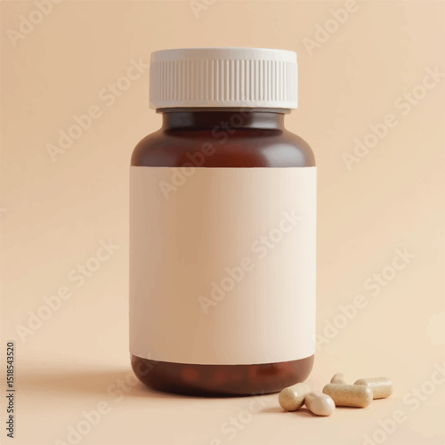 supplement bottle mockups with capsules in it with white label, 3d product mockups,protein jar,medicine bottles with pills,omega 3 capsules,realistic mockups,photography,transparent vitamins bottles