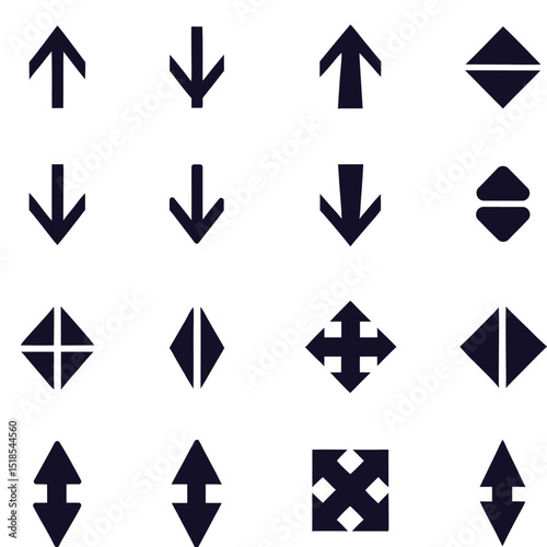 Direction Arrows for App Interface