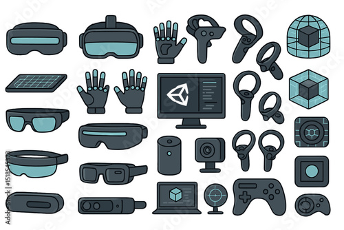 Exploring virtual reality equipment and tools for immersive experiences and gaming