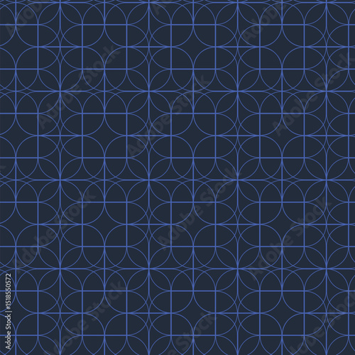 Seamless pattern with hand drawn ornament in style Art Deco. For wrapping paper, home decor other design projects