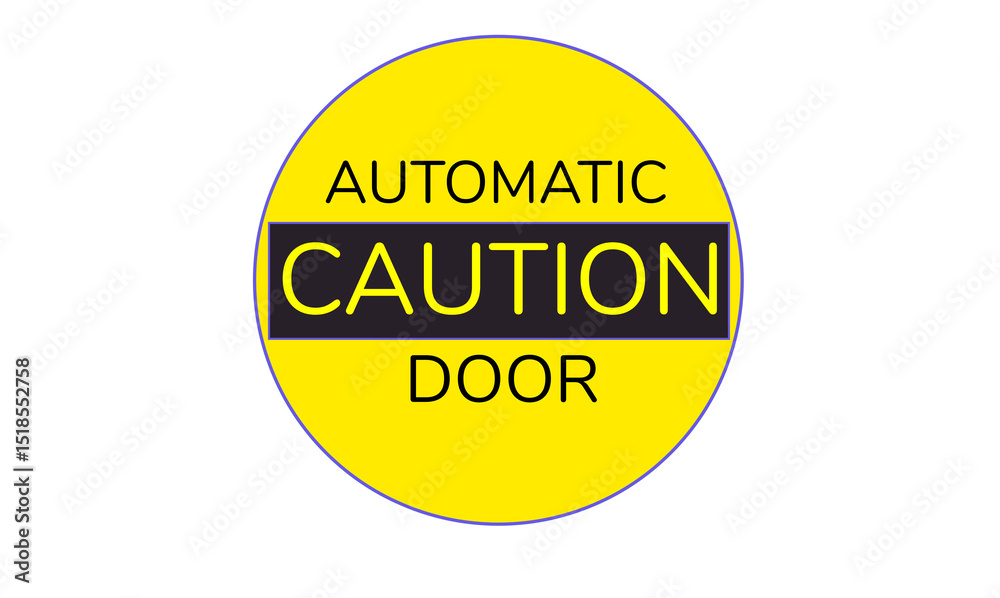caution sign on a yellow background caution sign on a yellow background