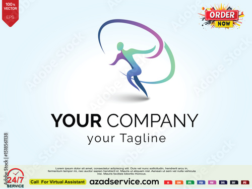 Human Logo Vector Art, Icons, and Graphics