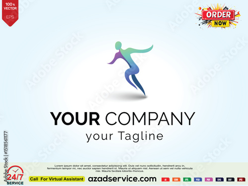 Human Logo Vector Art, Icons, and Graphics