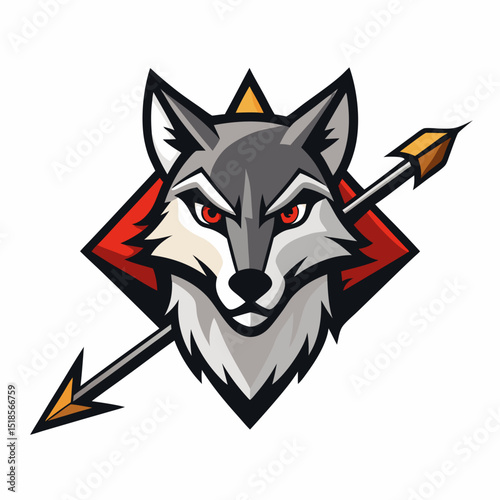 wolf head mascot