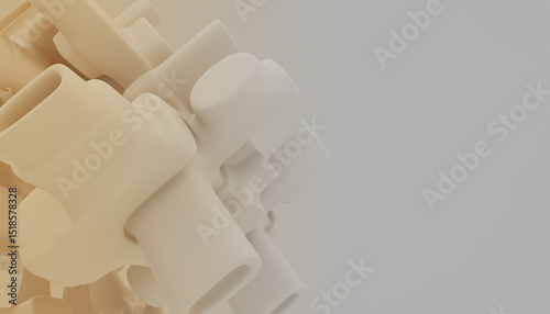Fototapeta Naklejka Na Ścianę i Meble -  3d Abstract Design