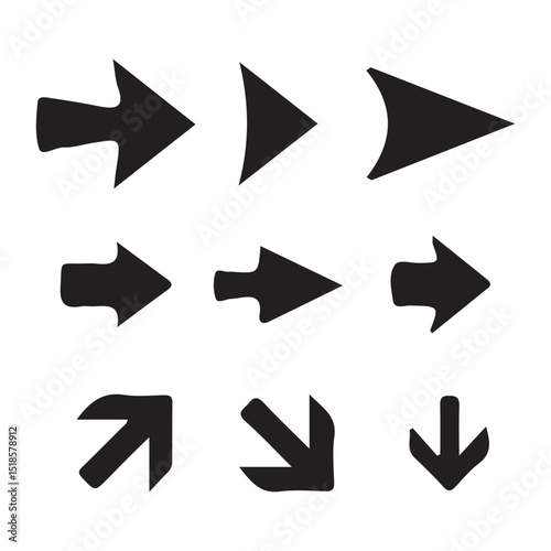 Arrows Collection Bold and Thin with free download