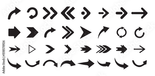 Arrows Collection Bold and Thin with free download