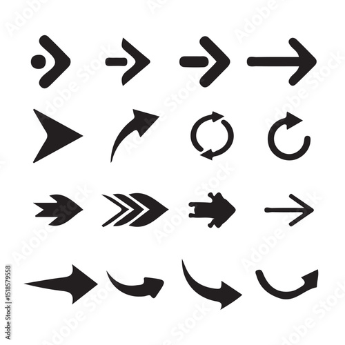 Arrows Collection Bold and Thin with free download