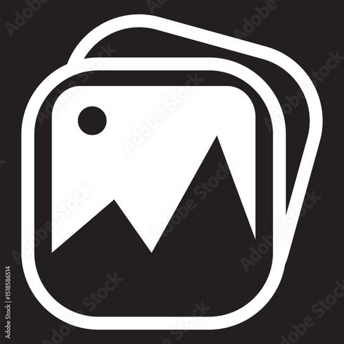 Gallery icon Symbol set collection