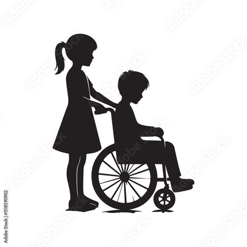 disabled woman in wheelchair