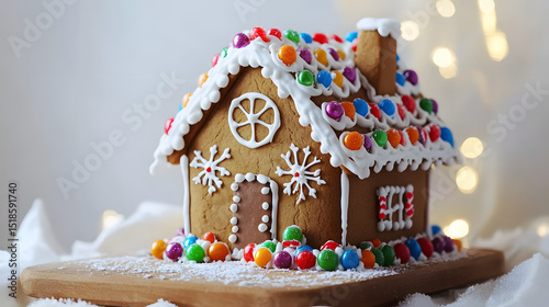 house, gingerbread, christmas, food, sweet, candy, home, xmas, decoration, holiday, gingerbread house, ginger, cake, winter, bread, cookie, icing, isolated, snow, dessert, season, gingernut, tree, roo