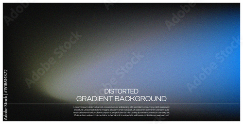 Abstract Distorted Blue-Cyan Gradient Background for Minimalist Design, UI Interfaces, and Branding

