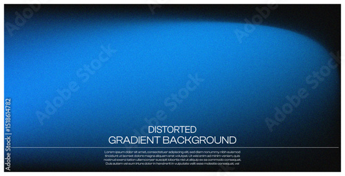 Abstract Distorted Blue-Cyan Gradient Background for Minimalist Design, UI Interfaces, and Branding

