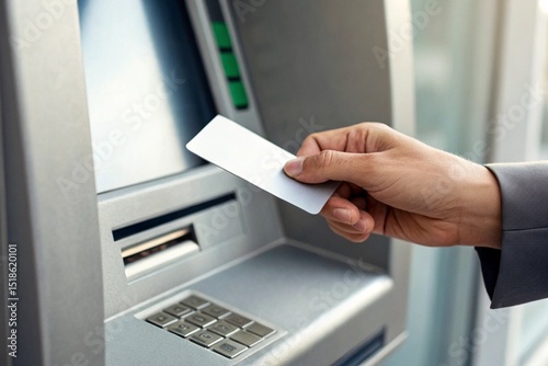 ATM Card Transaction Secure Banking Access