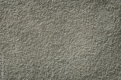 Grey decorative relief plaster, background.