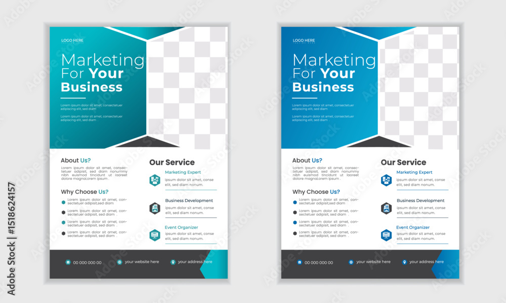 Modern A4 corporate business flyer template design set for marketing business proposal promotion publication cover page new digital marketing flyer. Modern A4 corporate business flyer template design set for marketing business proposal promotion publication cover page new digital marketing flyer.