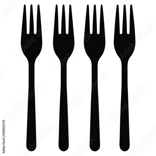 fork knife and spoon
