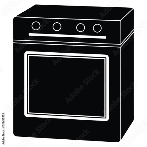 modern kitchen oven