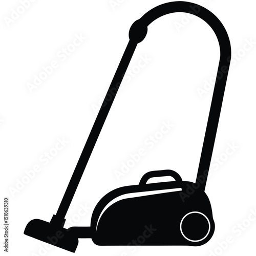 vacuum cleaner isolated on white