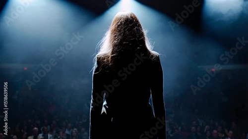 Spotlight on a speaker