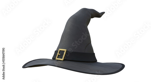 Isolated Witch Hat