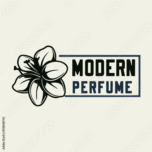 Modern Perfume Logo – Elegant Fragrance Branding