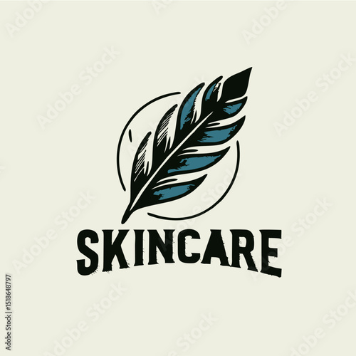 Skincare Logo Design – Natural Beauty Product Emblem