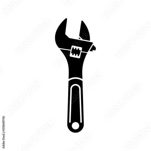 Adjustable wrench icon for Father's Day celebration
